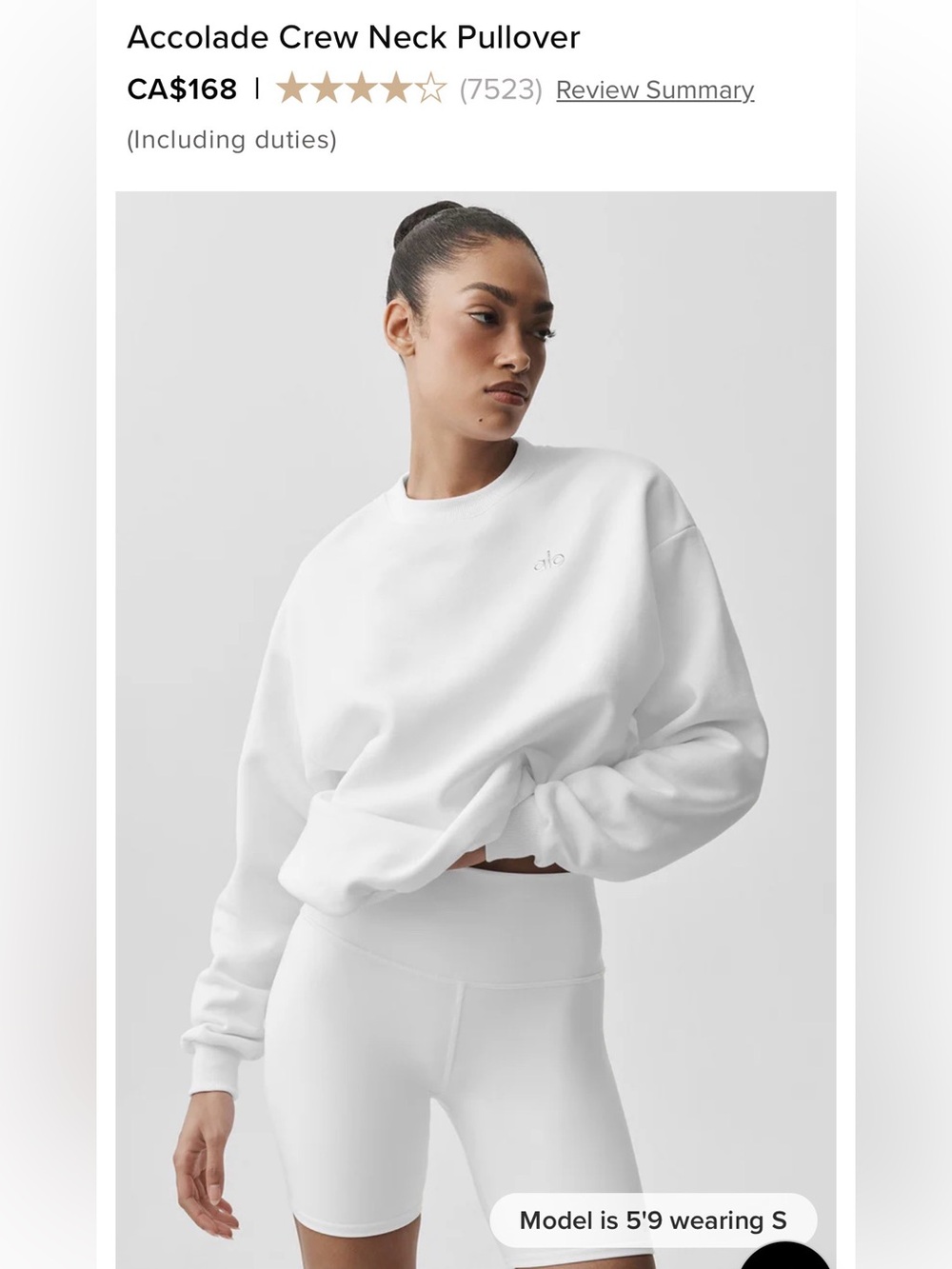 Alo Accolade Crewneck